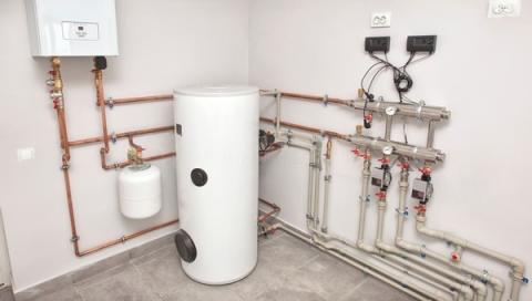 boiler heating system installation
